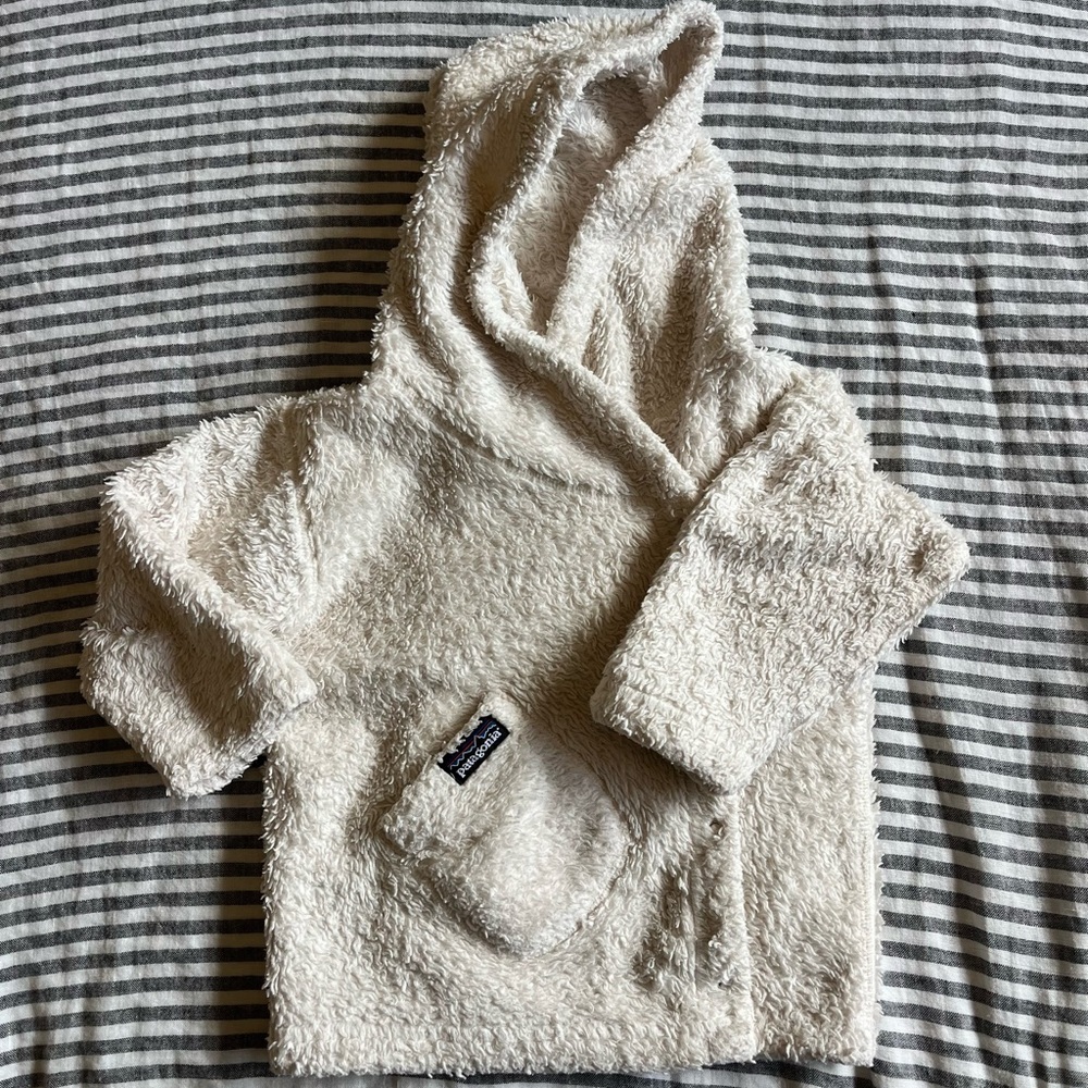 Patagonia toddler cozy fleece hoodie